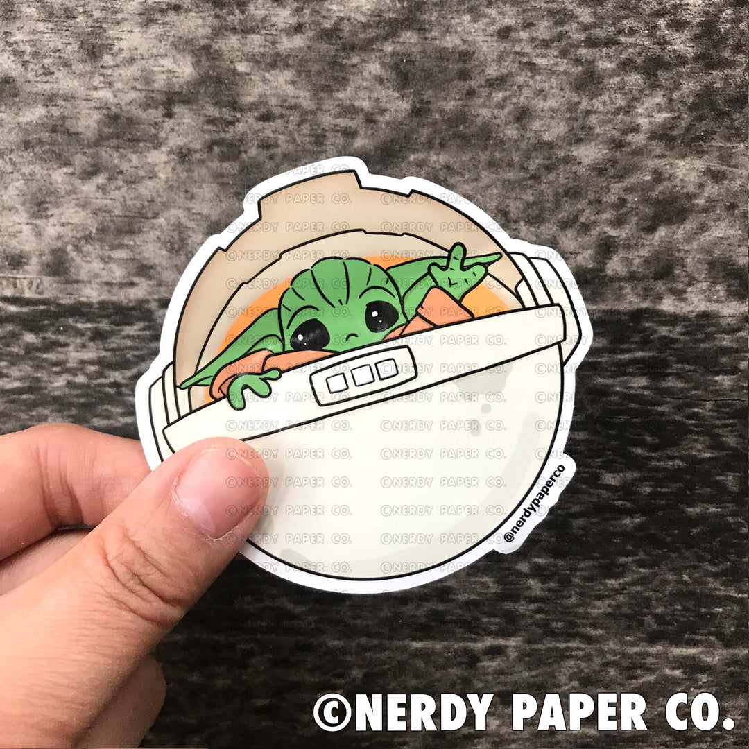 WISE ONE'S CRIB - Hand Drawn Waterproof Vinyl Sticker