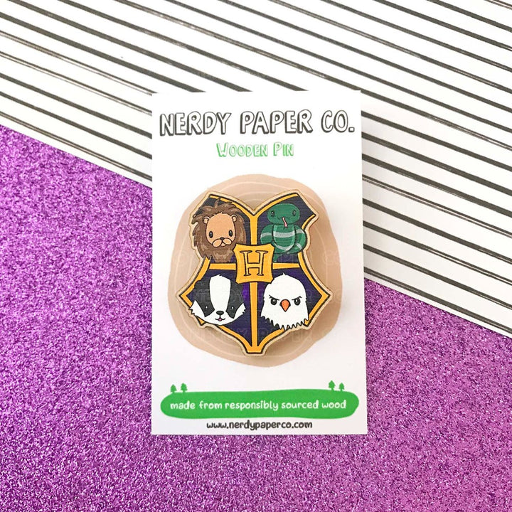 Crest Buddies | Wooden pin - WP005