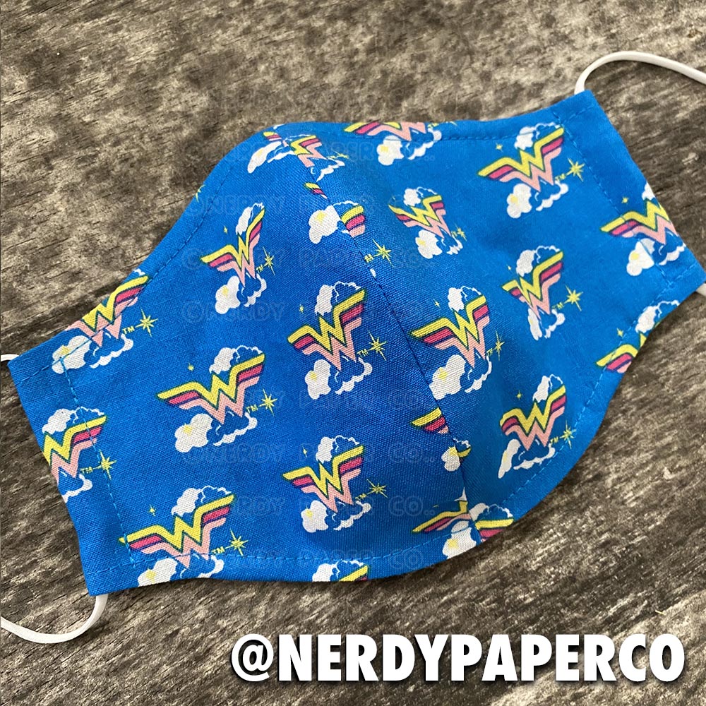 WONDER WOMAN CLOTH FACE MASK