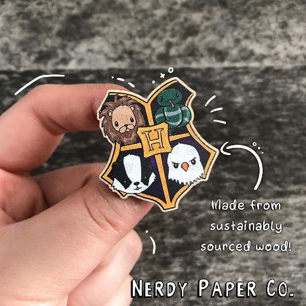 Crest Buddies | Wooden pin - WP005