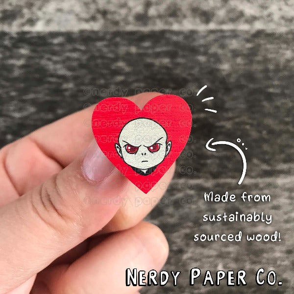 Voldy | Wooden pin - WP008