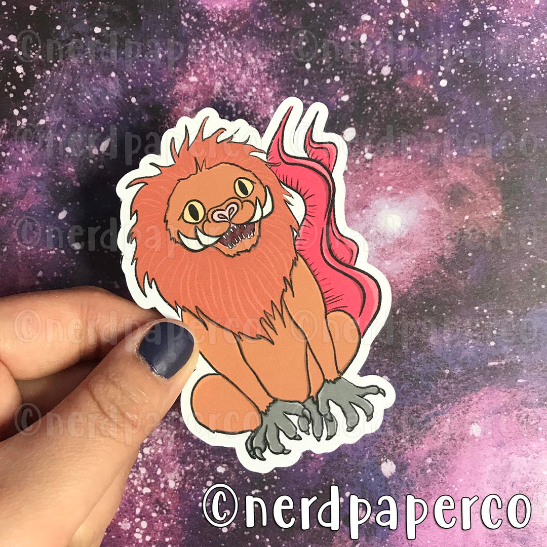 MAGICAL CREATURE #4 - Hand Drawn Diecut - Chibi