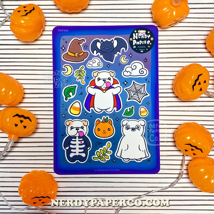 Spooky Theo - Hand Drawn Sticker Sheet