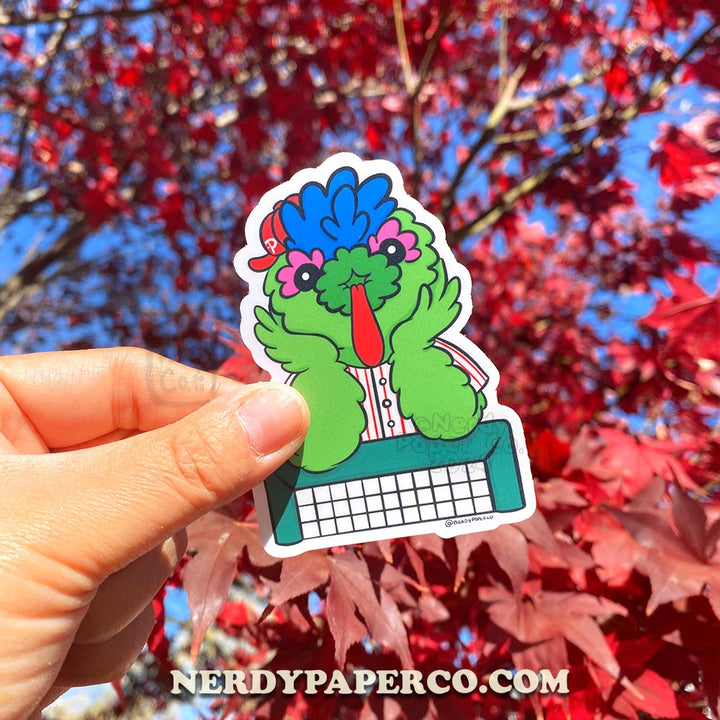 Eagle-Eyed Phanatic - Hand Drawn Waterproof Vinyl Sticker