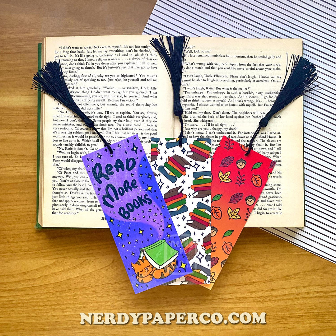 Fall Feels | Hand Drawn Bookmark