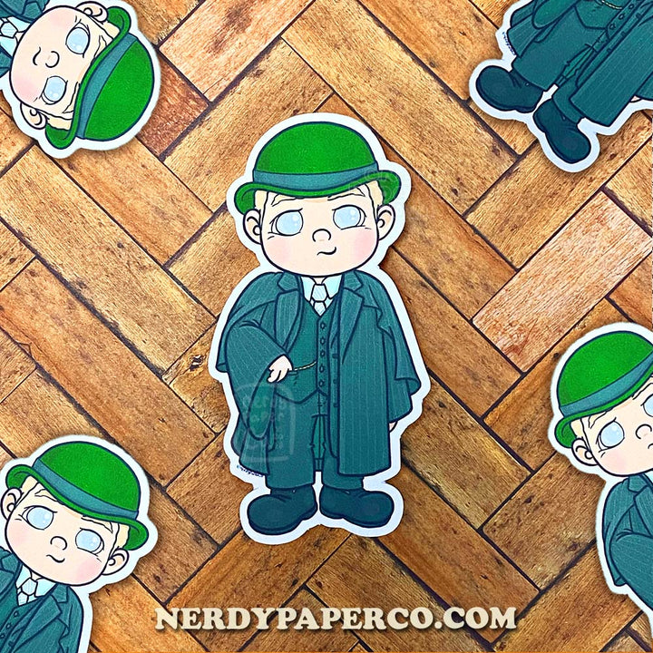 Wizard Minister - Hand Drawn Waterproof Vinyl Sticker