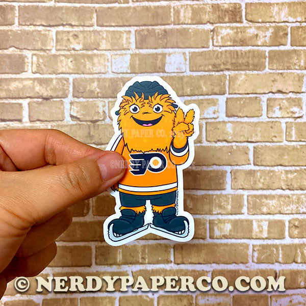 GRITTY - Hand Drawn Waterproof Vinyl Sticker