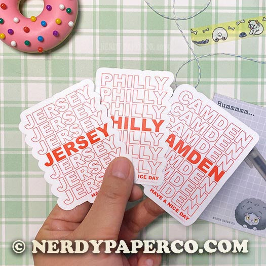 Have a Nice Day - Custom Waterproof Vinyl Sticker