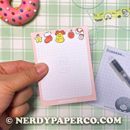 Xmas Icons Notepad - NP008