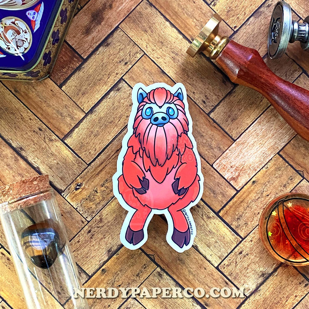 Horse Guardian | Magical Creature #35 - Hand Drawn Waterproof Vinyl Sticker