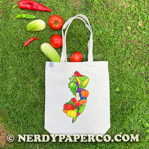 Jersey Grown Tote Bag - TB001