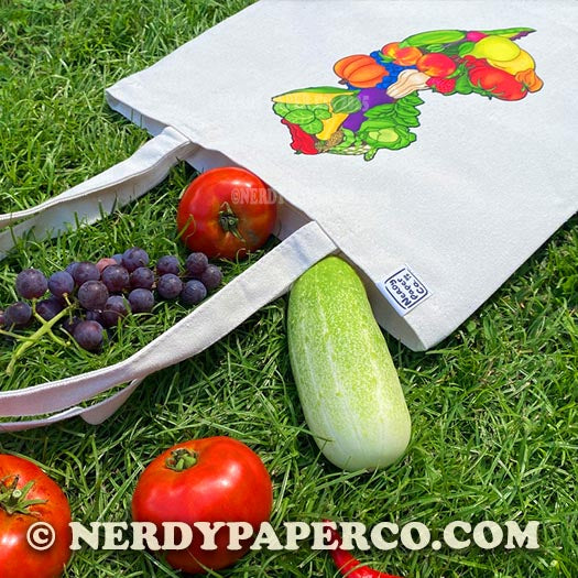 Jersey Grown Tote Bag - TB001