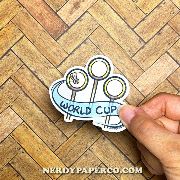 Magical World Cup - Hand Drawn Waterproof Vinyl Sticker