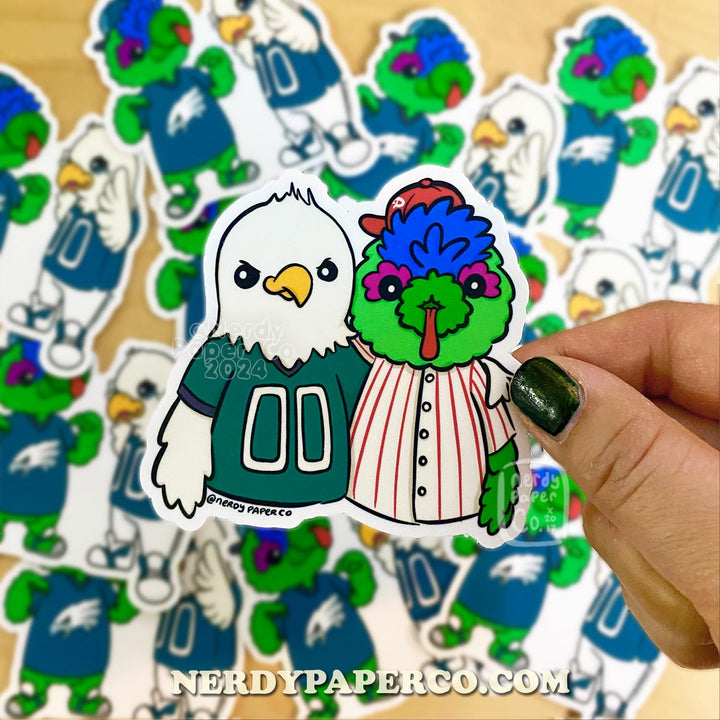 Philly Fans - Hand Drawn Vinyl Decal