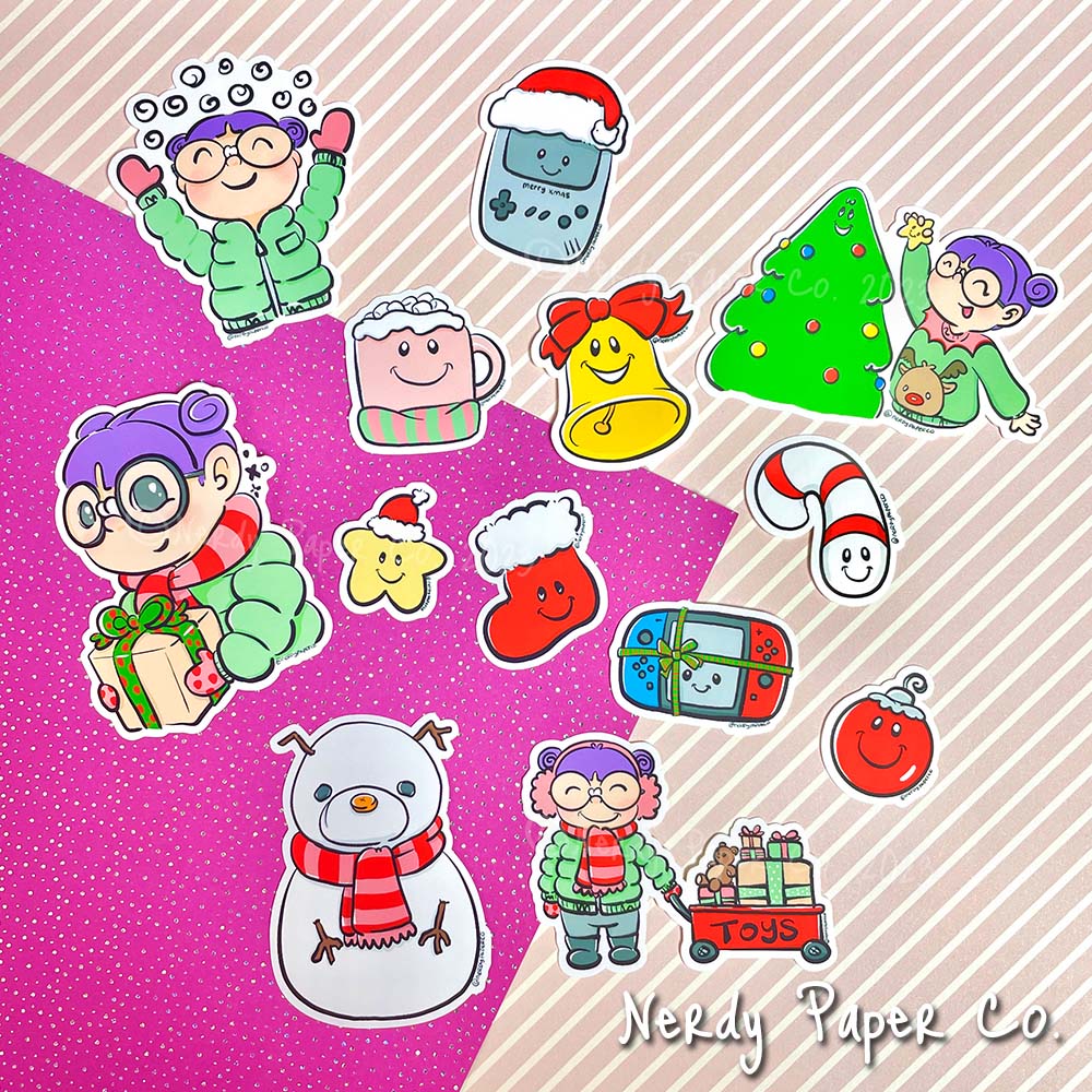 Kayla's Christmas | Vinyl Sticker Pack