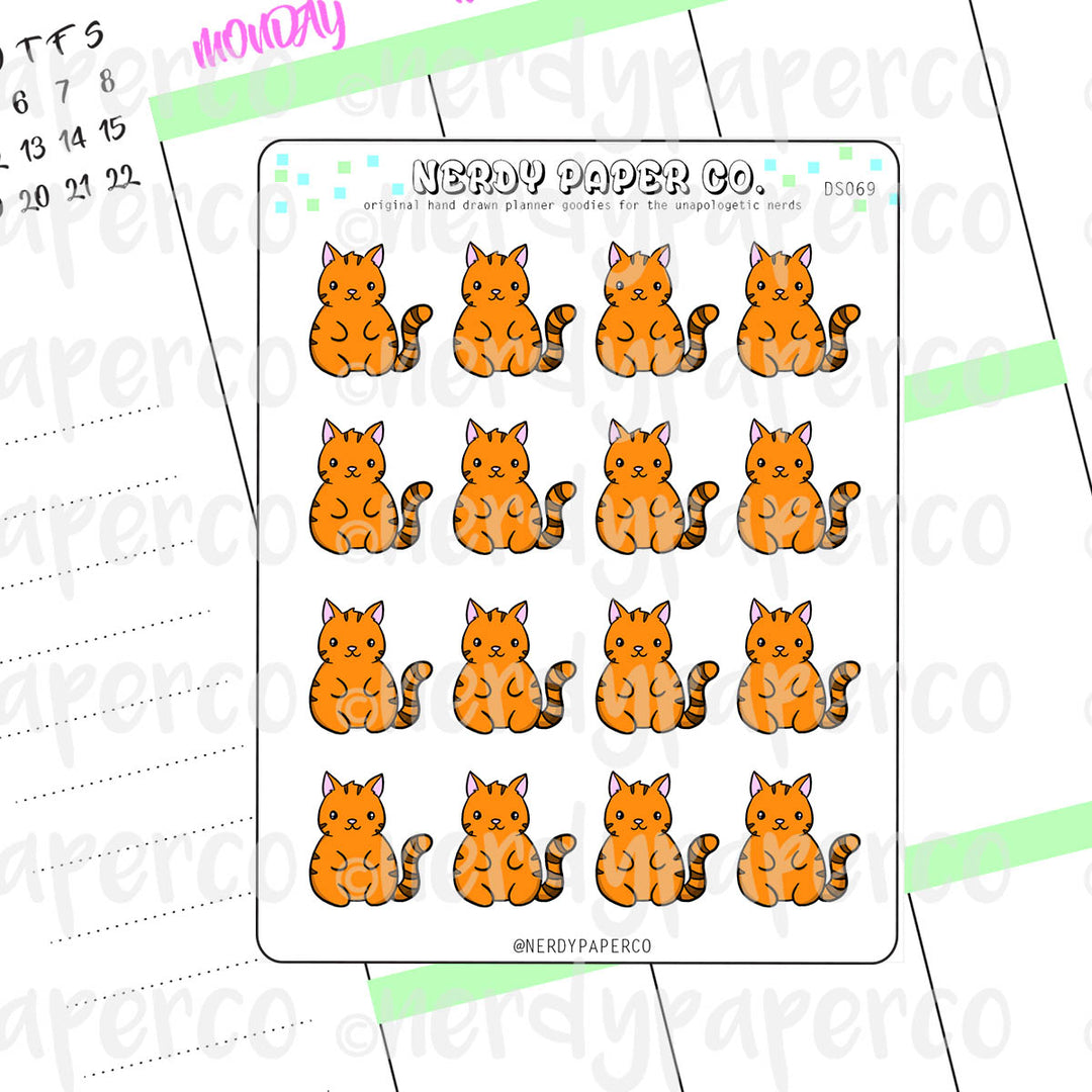 SUKI - Hand Drawn Planner Stickers - DS069