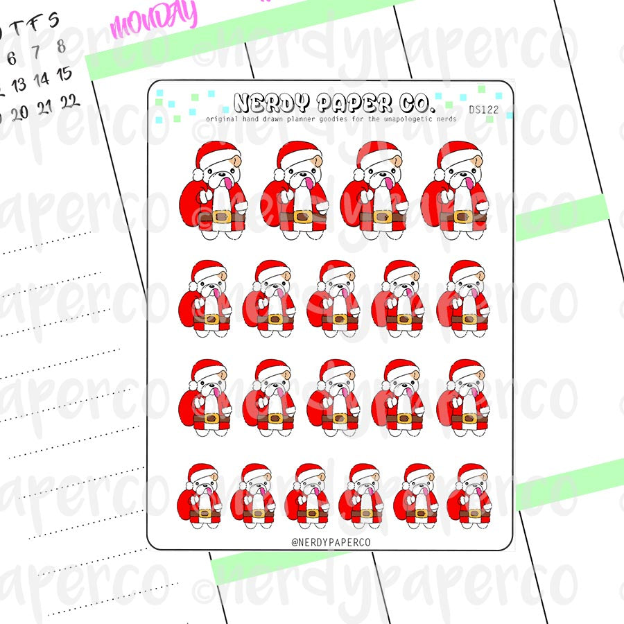 THEO CLAUS - Hand Drawn Planner Stickers Deco- DS122