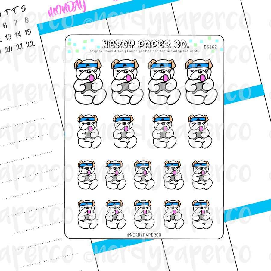 GAMER THEO - Hand Drawn Planner Stickers -DS162