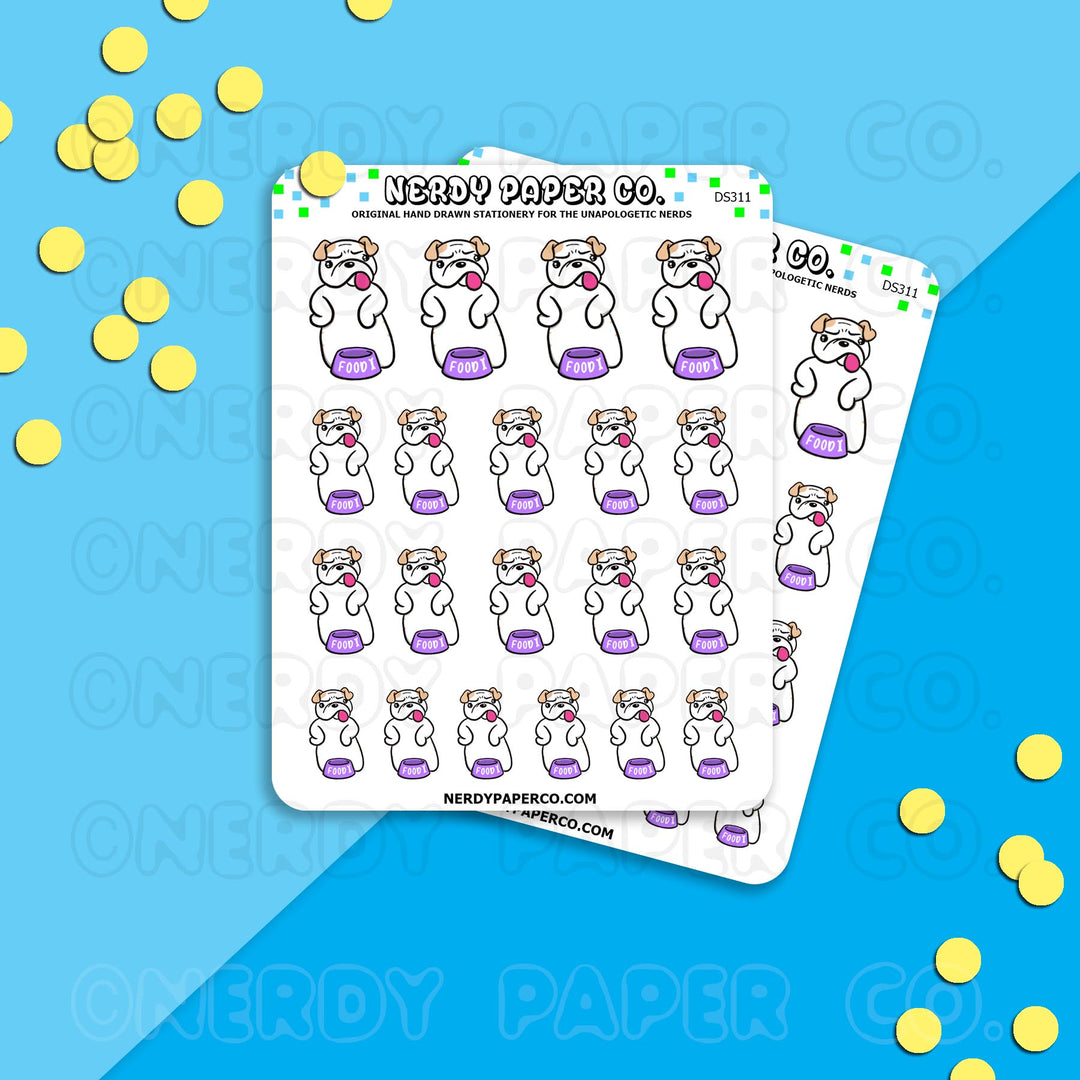 THEO'S HUNGRY - Hand Drawn Planner Stickers - DS311