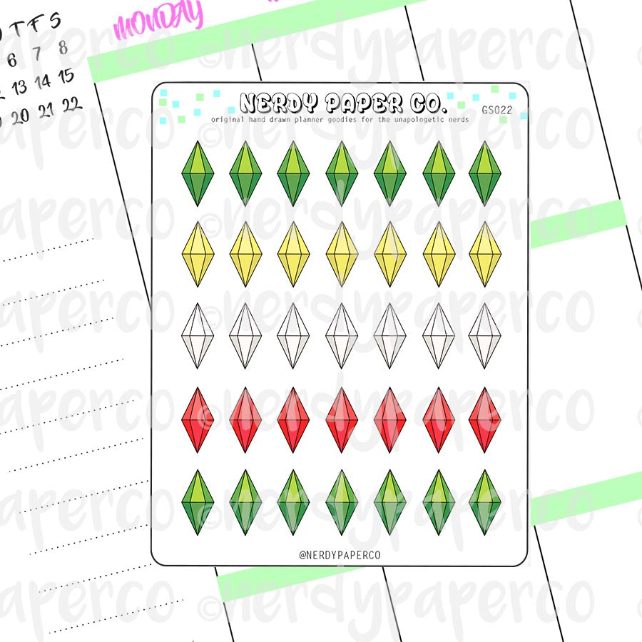 Sims Template.pdf Sims Plumbob Template