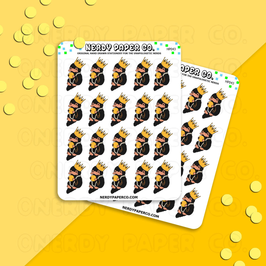 NIFFLER SHEET- Hand Drawn Stickers Deco | HP043