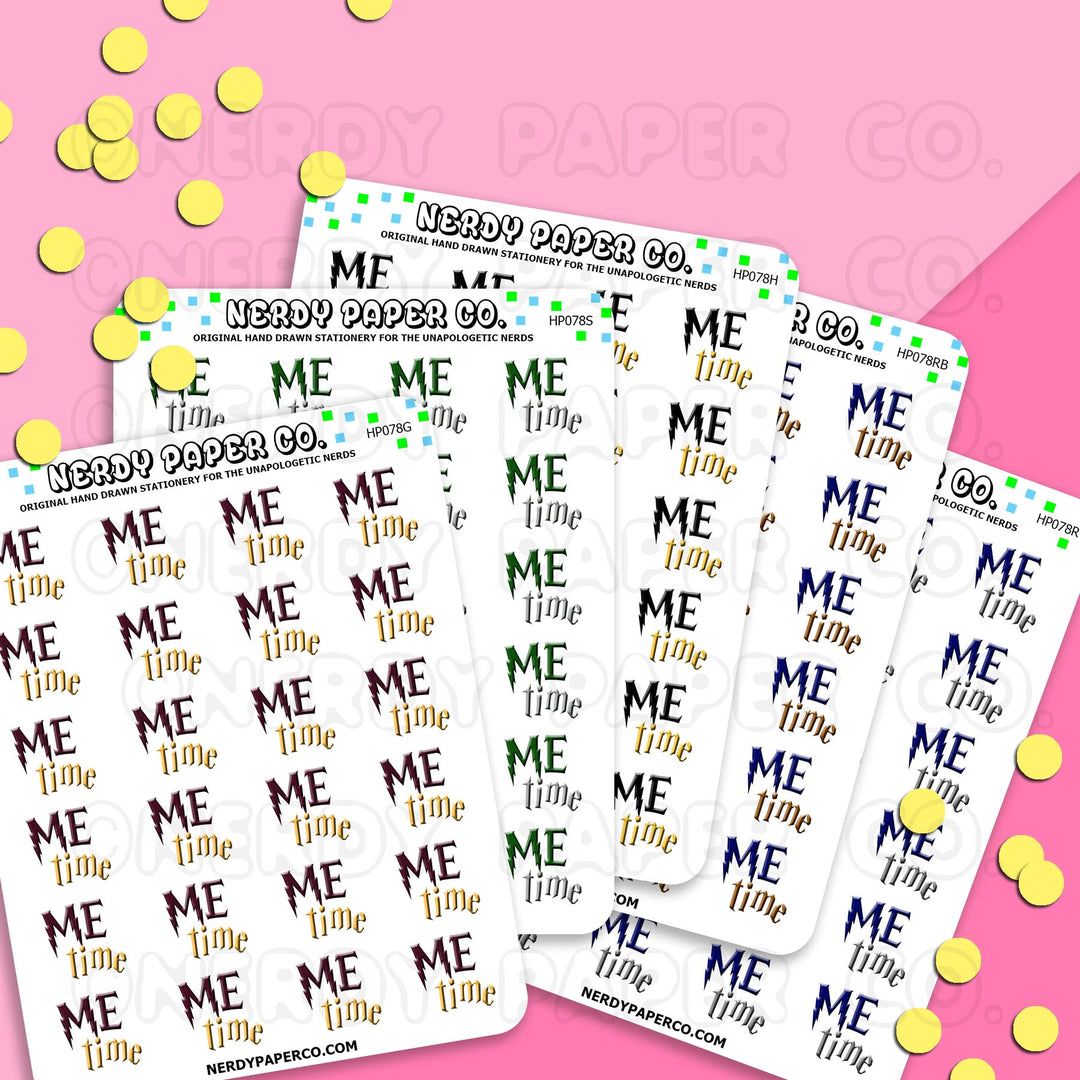 ME TIME | House Pride - Hand Drawn Stickers Deco | HP078