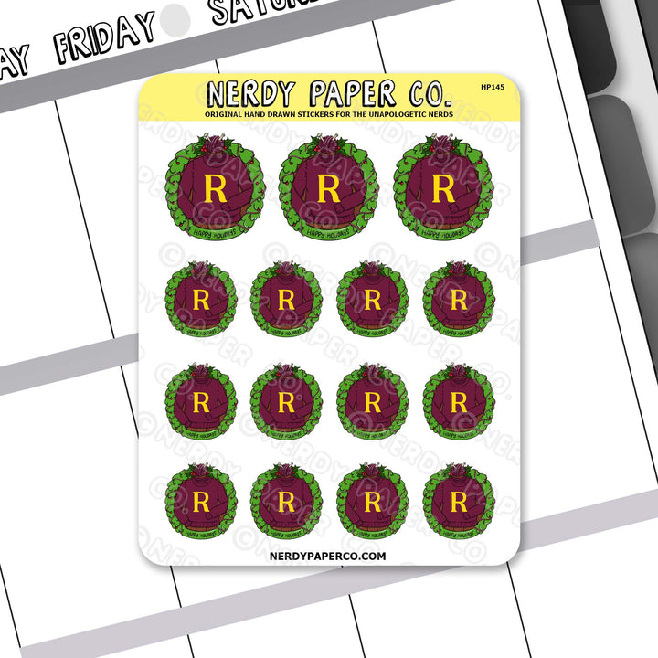 Festive 'R' Sweaters - Hand Drawn Stickers - HP145