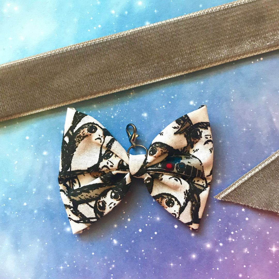 ADORABLE AVIAN | SPACE PLANNER Bow Charm - Hand Sewn Planner Charm