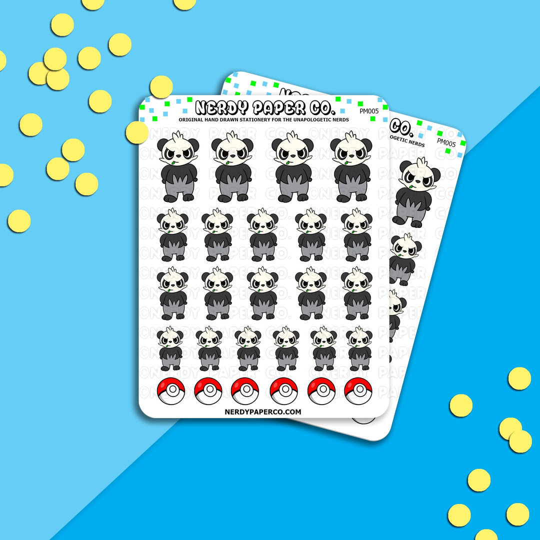 PAN-CHAM - Hand Drawn Planner Stickers Deco | PM005