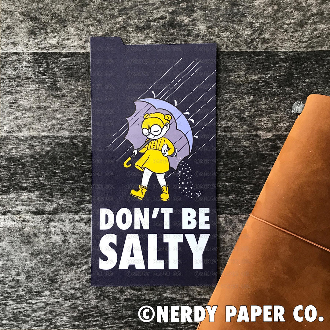 DON'T BE SALTY | Hand Drawn Wizard Pencil board- PB005