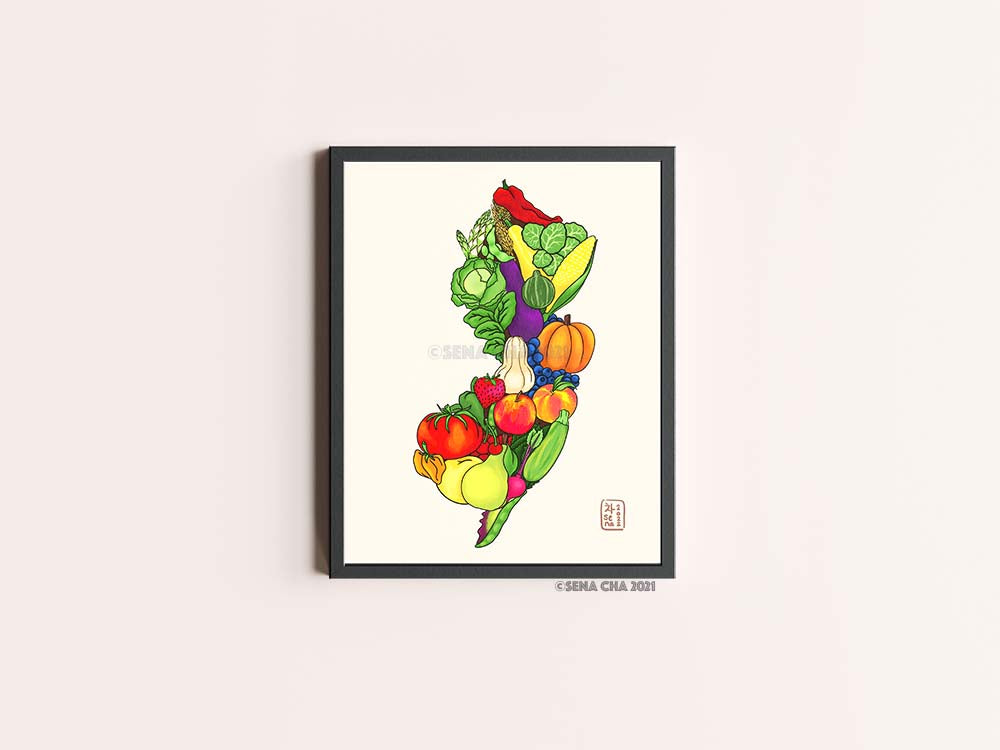 Garden State  | Art Print