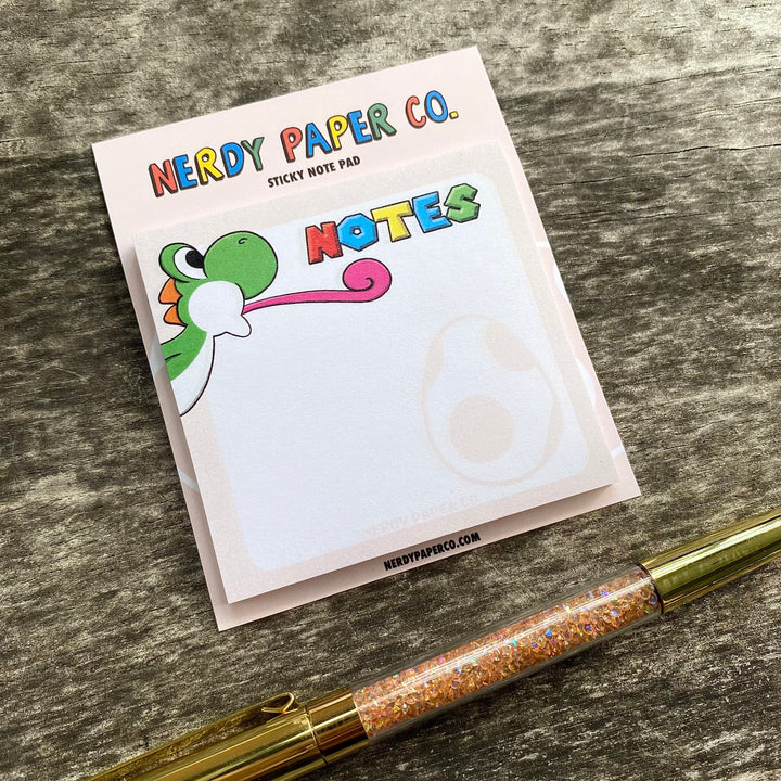 Yoshi Notes - Hand Drawn Sticky Notes- SN014