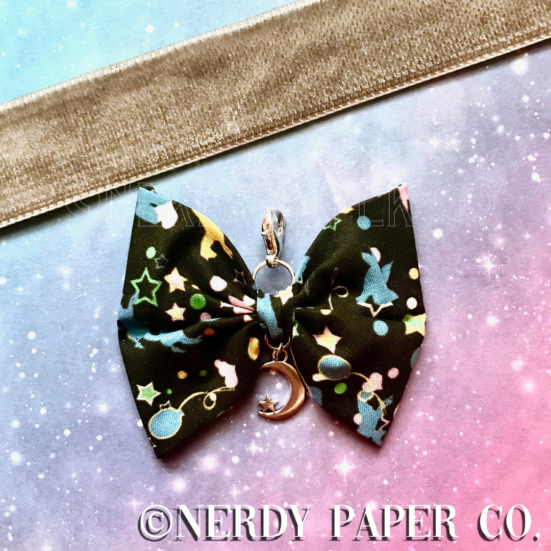 QUIRKY WITCH BOW  | Wizard | Handmade Planner Bow Charm