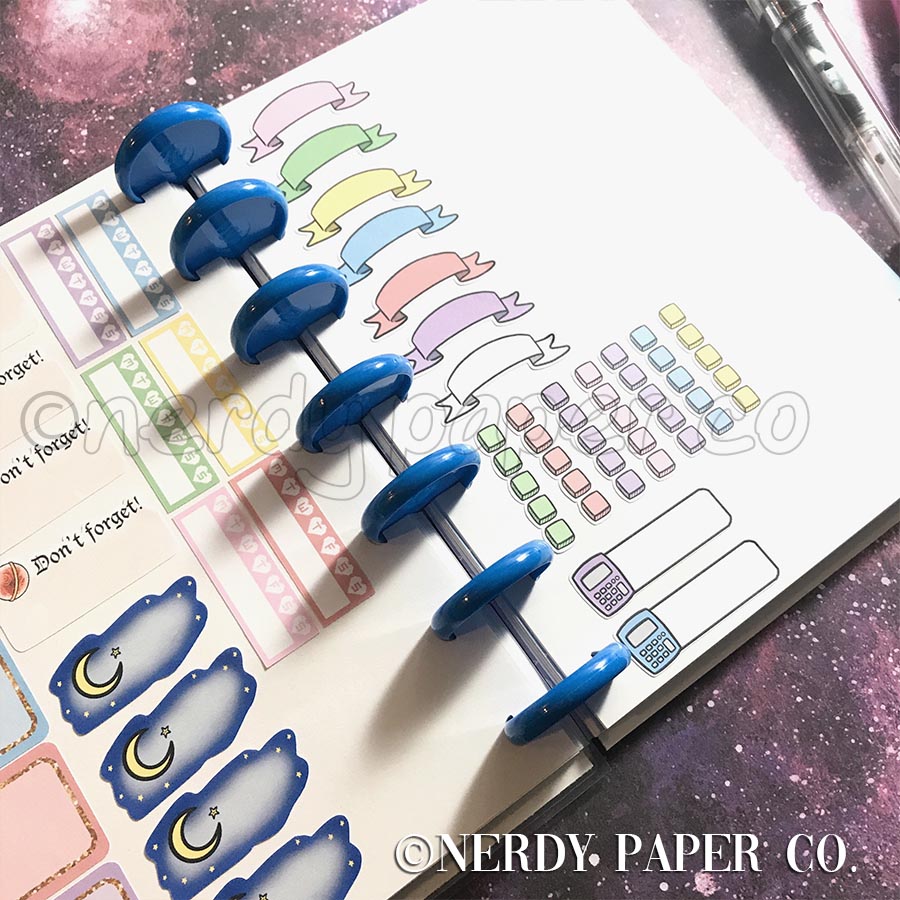 RAINBOW 'STICKERS STICKERS STICKERS' - REUSABLE STICKER COLLECTOR BOOK